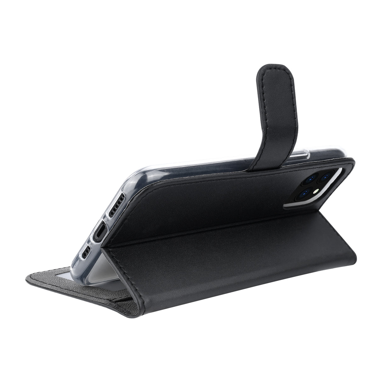 Apple iPhone 11 Pro Lompakkokotelo - Musta