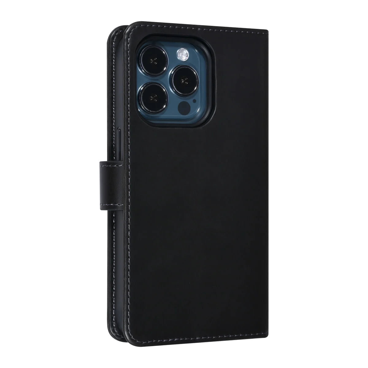 Apple iPhone 13 Pro Lompakkokotelo - Musta