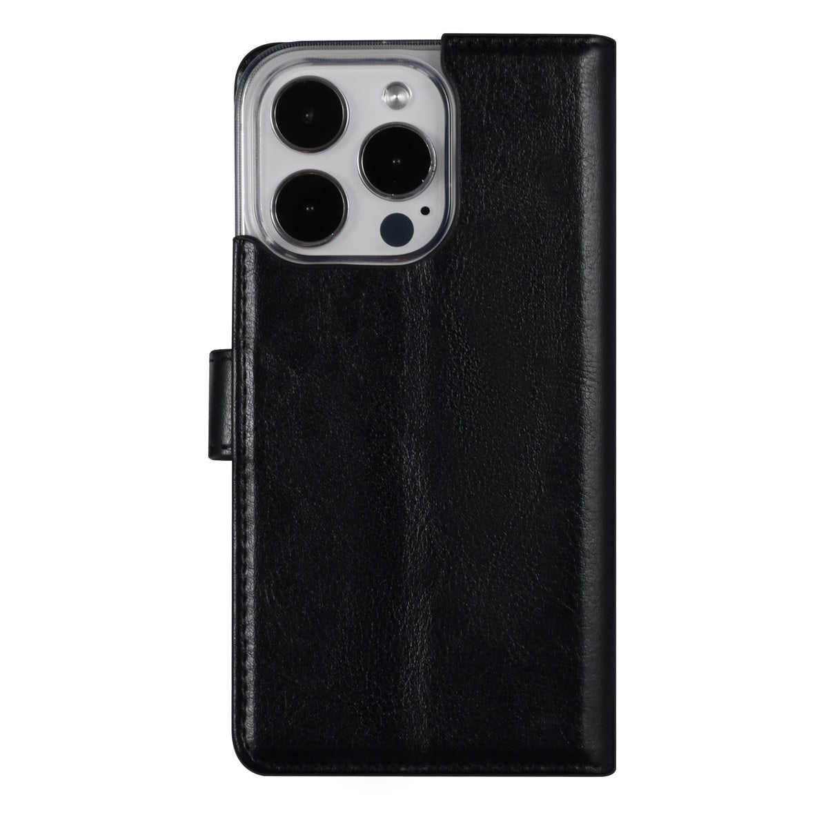 iPhone 14 Pro Lompakkokotelo - Musta