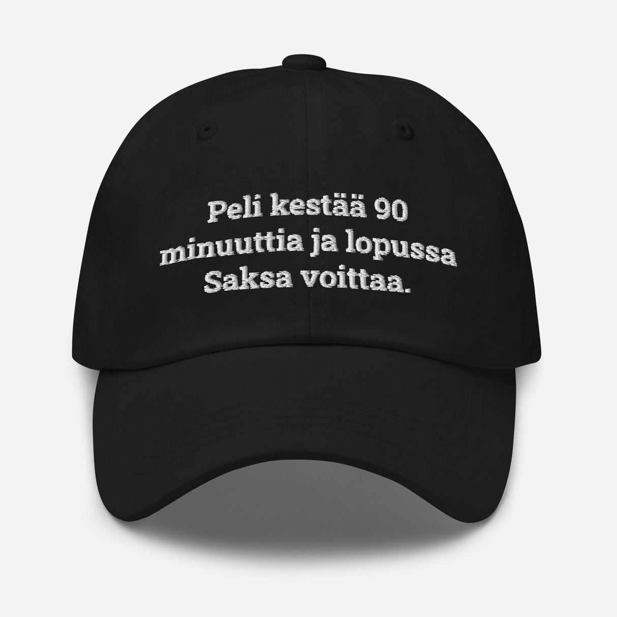 Peli kestää 90 minuuttia ja lopussa Saksa voittaa Lippis