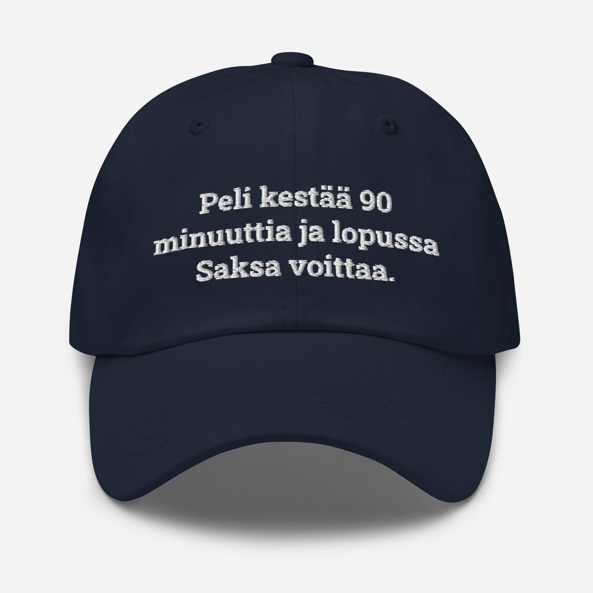 Peli kestää 90 minuuttia ja lopussa Saksa voittaa Lippis