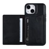 Apple iPhone 13 Mini Suojakuori Korttitaskulla - Musta
