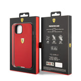 Ferrari iPhone 14 suojakuori - Punainen