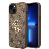 Guess iPhone 14 Plus suojakuori - Ruskea